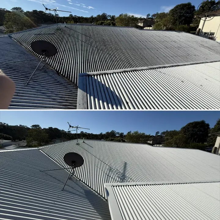 Concrete path pressure wash Wynnum