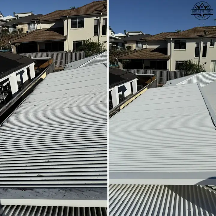 Tile roof soft wash Victoria Point