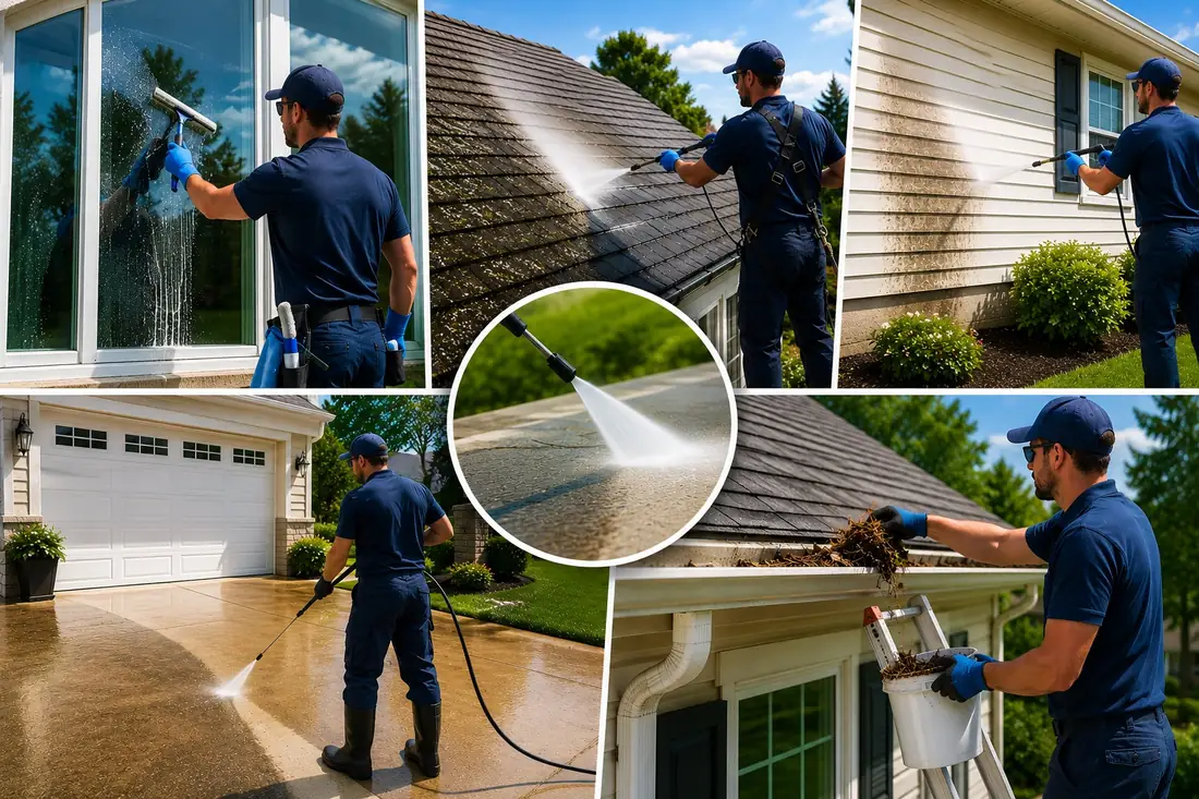 Exterior cleaning Brisbane